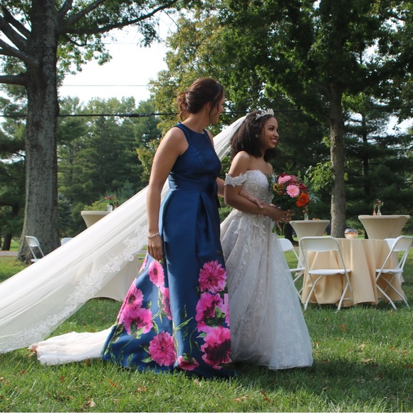 Kay Unger Andrea Walk Thru Jumpsuit. (Sold Out Online) - Picture 9 of 16